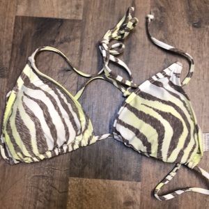 L Space Citrus Safari Stella Bikini Top